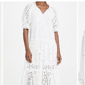 NWOT WHITE O.P.T. SUNDAYS DRESS SIZE SMALL